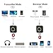 Bluetooth 5.0 Transmitter and Receiver, Mini 2-in-1 Wireless 3.5mm Audio Adapter for TV/Car Sound Home Stereo System (aptX HD and aptX LL)thumb 1