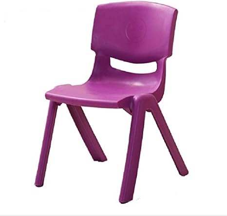 Amazon 快適な24cmのシートの高さの安全は幼稚園の子供の椅子を厚くします小さい腰掛けのあと振れ止めの椅子 青 For Home 色 紫の チェア オンライン通販