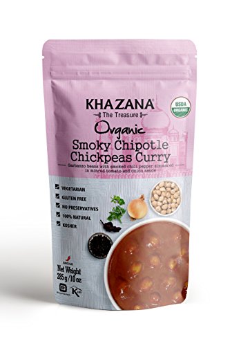 Khazana Gourmet Indian Entrée |USDA-Organic/Vegan|- ALL 5 FLAVORS Curry Variety Pack • 10oz(5 Pack) • [Fully Cooked & Ready-to-Eat Meals/Snacks/Dinner for a tasty bite of Indian Kitchen Food] - Thumbnail 4