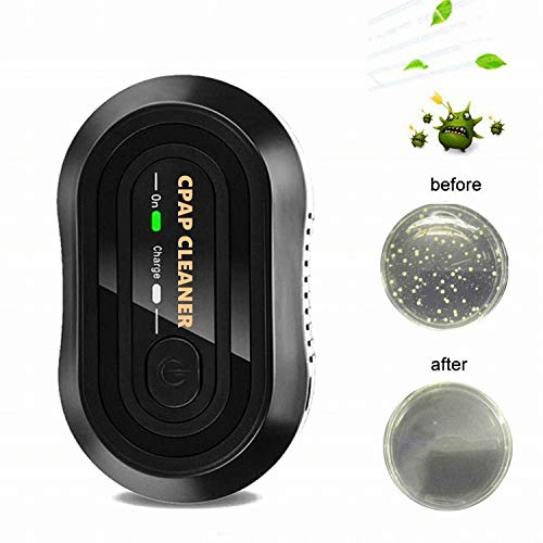 CPAP Cleaner & Sanitizer, Vktech Portable Mini CPAP Cleaner Disinfector, CPAP Mask Cleaner Suit for CPAP Machine Air Tubes Heated Hose Pipe Tube Accessories, Black - Thumbnail 3