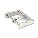 Wellfit Watch Bands Straps Replacement Buckle Watch Watchband Clasp - Choice of Color and Size - Vacuum PVD Finish (18mm, Stainless Steel)