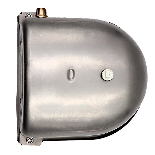 Livestocktool Stainless Steel Water Bowl with Scupper/Cooper Valve Float Valve Waterer Trough for Animal (Cattle, horse, dog, etc)