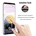 [2 Pack] Galaxy S9 Glass Screen Protector,9H Hardness Anti-Scratch Tempered Glass Screen Protector Film for Samsung Galaxy S9- Case Friendly- Anti-Bubble, Black