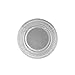 PARTY BARGAINS 4 oz Premium Aluminum Foil Muffin Liners - 100 Pack, 3.5'' Inch Round Ramekins for Cupcakes, Disposable, Freezer & Oven Safe Cupcake Baking Cups (Max 240°C)