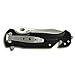 ANVIL BLADESMITHS - BULLSHARK 8CR13 - Folding Pocket Knife - Straight Blade Silver - Assisted Open