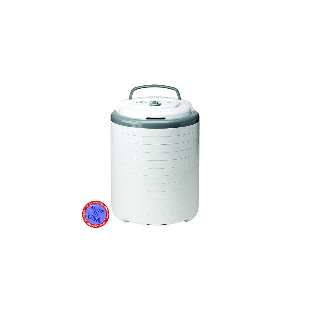 NESCO FD75A Snackmaster Pro Food Dehydrator, For Snacks, Fruit, Beef