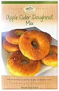 Apple Cider Donut Mix by Little Big Farm Foods - Enjoy a Delicious, Baked Treat With Our Easy-To-Make Doughnut Mix - Doughnut Batter With No Artificial Ingredients, Flavors or Colors (1 Pack)