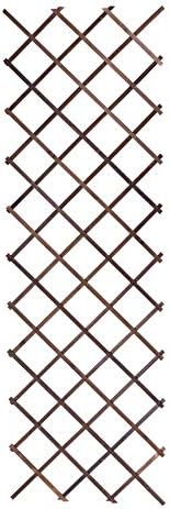 LRPHJ GWDJ Solid Wood Grid Flower Stand - Plant Wall Hanging Wall Decoration Frame Balcony Wall Green Loll Hanging Flower Pot Rack - Stretchable, 5 Sizes (Size : 5-275 * 85cm)