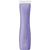 Andis 560489 Emerge Cordless Detachable Blade Dog Clipper, Purple | High-speed powerful motor, cord/cordless flexibility, ergonomic dog grooming clippers for all coats