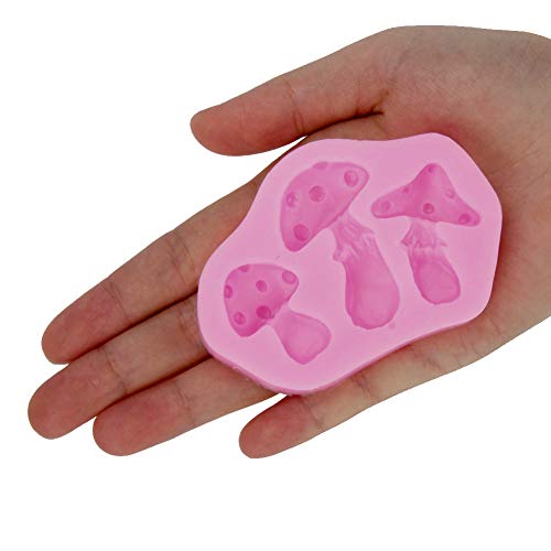 3 Mushroom+Silicone+Decorating+Fondant+Chocolate