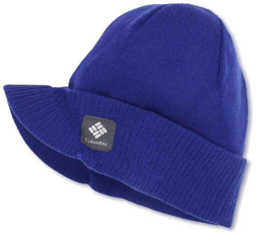 Columbia Men's Urbanization Visor Beanie, Royal Solid, One Size Columbia Men's Urbanization Visor Beanie, Royal Solid, One Size