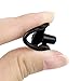 Lsgoodcare Two Pairs Rubber Silicone Replacement Earplug Earmold Ear Buds (Left and Right) for Two-Way Radio Headset Air Acoustic Earpiece Headset Walkie Talkie Earpiece,Medium Size, Black Color