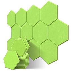 JBER Hexagon Sound Proof Foam Panels, Acoustic Foam