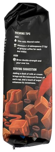 PEET’S COFFEE, CARAMEL BRULEE FLAVORED GROUND COFFEE, 10 OUNCE