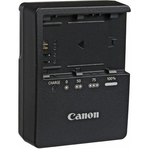 Original Genuine Canon LC-E6E Battery Charger JP Plug for EOS 5D Mark II 7D 60D [Non-retail Packaging]