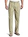 Dockers Men's Easy Khaki D3 Classic-Fit Pleated Pant, British Khaki, 34W x 32L
