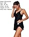 JOYMODE Women's Adjustable Straps Push-up Padded Bra Swimsuit One Piece Swimwear