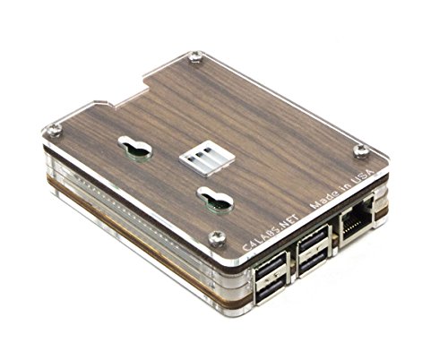 Zebra Archimedes - Raspberry Pi3, Pi2 and B+ with Heatsinks by C4Labs