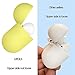 UPOLS Compatible with AirPods Pro Case, Protective Cover with Keychain, Bounce Carrying Case Compatible with Apple AirPods Pro Charging Case [2019 Release] Soft Slim Silicone Case Skin with (Yellow)