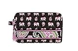 Vera Bradley Small Cosmetic in Pink Elephants