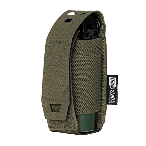 Tactical MOLLE Single Magazine Pouch Elastic Pistol Mag Pouch Tools Belt Pouches