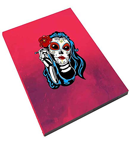 Faantastic Music is Universal, Notebook with One Side Ruled & One Side Blank Pages (001)