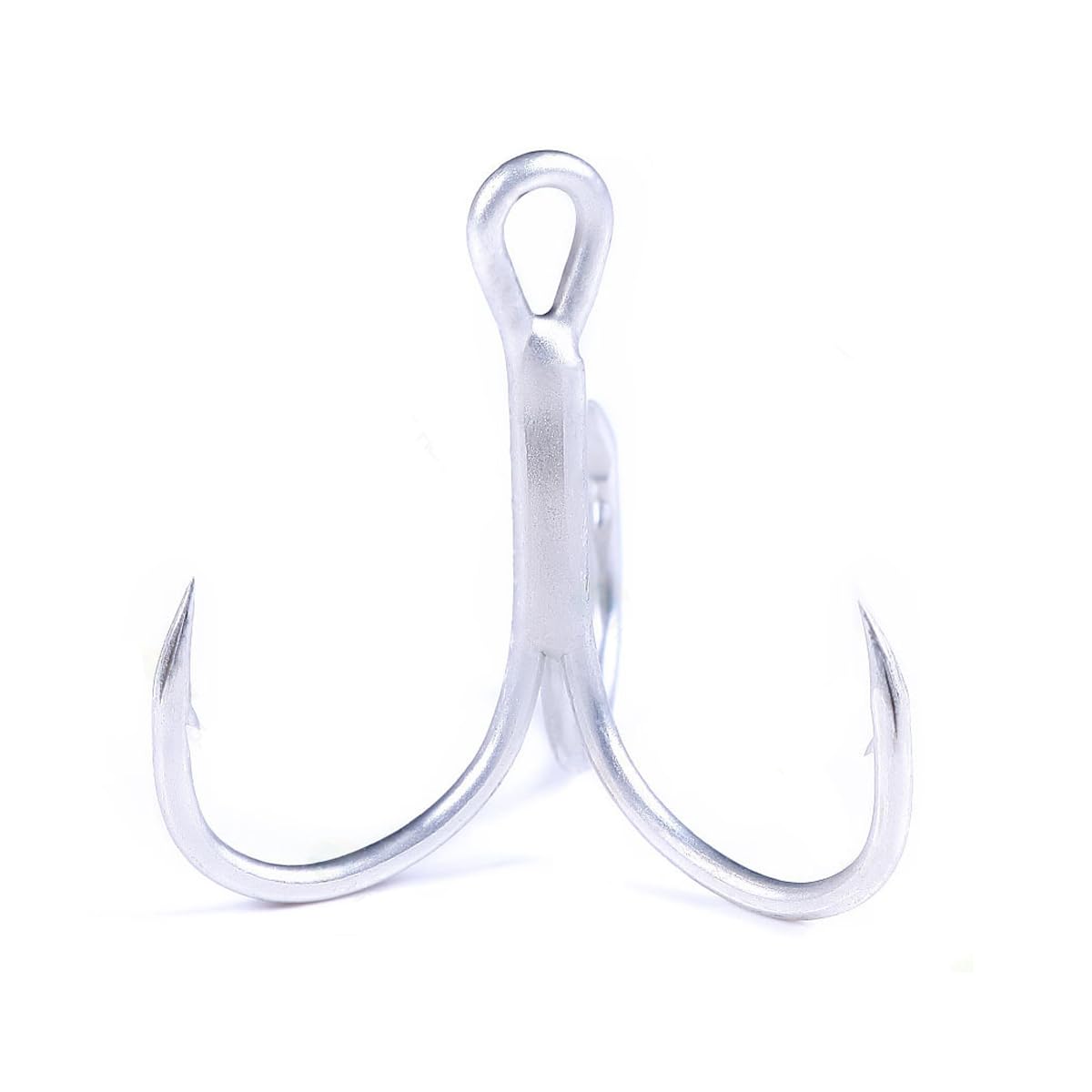 FOLANDO 20 PCS Triple Fishing Hooks, Strong Large Format Fishing Hooks Sea Fishing Saltwater Treble Hooks for sea fish 2#