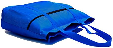 Large Foldable Beach Bag With Zipper - XL Foldable Tote Bag For Travel And Shopping - Large Tote Bag With Many Pockets 6 Large Foldable Beach Bag With Zipper - XL Foldable Tote Bag For Travel And Shopping - Large Tote Bag With Many Pockets