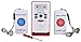 Secure SWCB-2S Wireless Two Patient Call Button and Caregiver Pager Nurse Alert System - 500+ ft Range - Elderly, Disabled, Bedridden Help and Emergency Safety Aid
