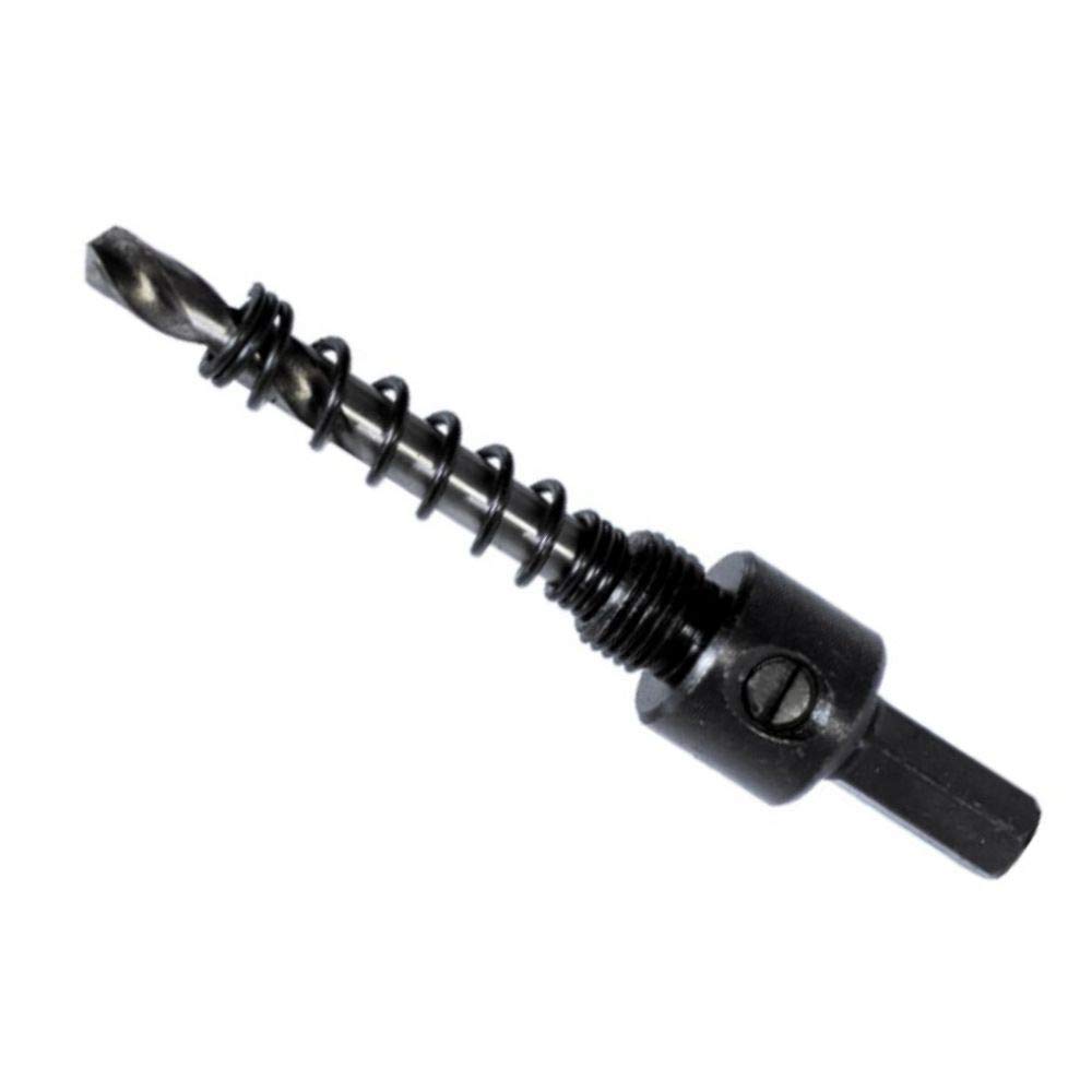 Karnasch Holder and pilot drill suitable with carbide metal with spring eyector, for diameter 14-30 mm, hexagonal 9.5 mm, 1