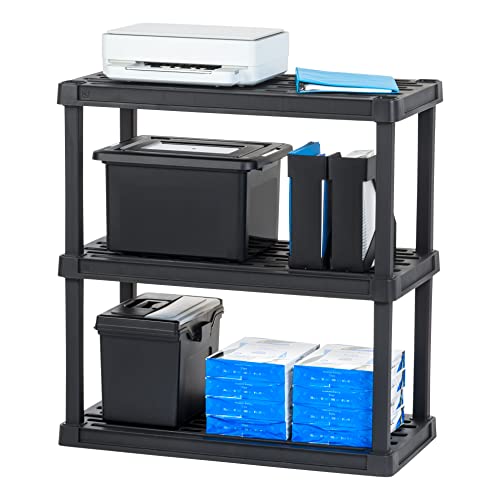 IRIS USA Heavy Duty Plastic Shelving Unit and Heavy