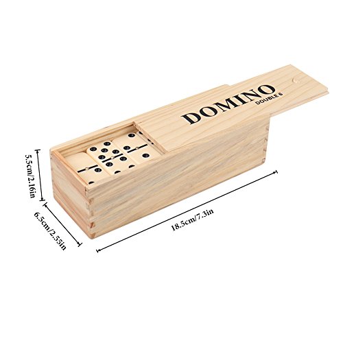 Double 6 Dominoes Set for Kids in Home or School-Melamine Table Game Tiles With Spinner - Thumbnail 4