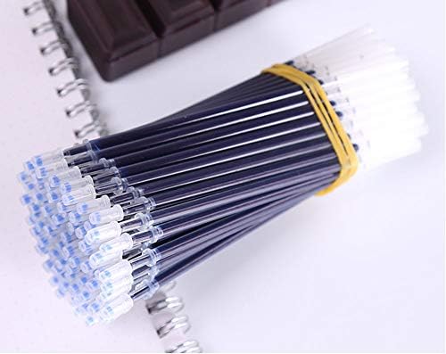 100-pack 0.5 mm Blue Gel Ink Pen Replace Refills