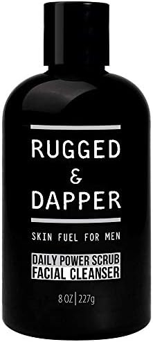 rugged & dapper facial cleanser for men