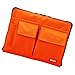 LIHIT LAB Laptop Sleeve With Storage Pockets (Bag-in-Bag), 7.1 x 9.8 Inches, Orange (A7553-4)