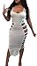 YOMISOY Women Sexy Bandage Hollow Out Backless Solid Spaghetti Strap Summer Long Maxi Outfits Dress