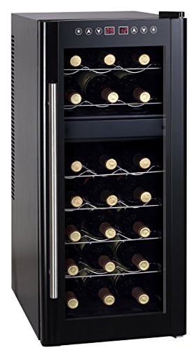 Spt Dual-Zone Thermo-Electric Wine Cooler with Heating, 21-Bottles