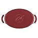 Rachael Ray Cucina Nonstick Pasta Stock Pot with Lid and Spout, 8 Quart, Cranberry Red