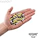 2019 Confetti | Pack of 1000, 1.5 Ounce - Graduation Party Supplies 2019 | Graduation Confetti 2019 | Anniversary | Graduation Table Decorations | Graduations Decorations 2019 | Gold Black Silver