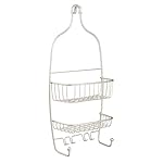 InterDesign Raphael Bathroom Shower Caddy, Regular - Satin