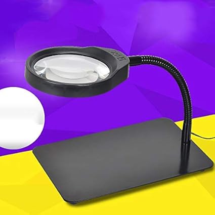 Fdj Lente Dingrandimento Da Tavolo A Led Ad Alta