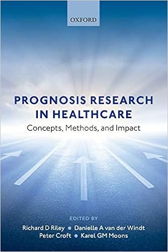 Prognosis Research In Healthcare Concepts Methods And Impact Riley Richard D Van Der Windt Danielle Croft Peter Moons Karel G M Amazon De Bucher