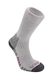 Bridgedale Women's WoolFusion Trail Socks, Silver, Large