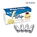 BLUE FLAG Whipped Cream Chargers, N2O Nitrous Oxide 8-Gram Cartridge for Whipper Whipped Cream Dispenser, 24 Packs