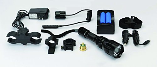 Cyclops Rechargeable Weapon Mountable High Powered Varmint Light with Dual Color Bulbs. "Get Out Of The Dark with Cyclops" - Thumbnail 2