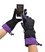 Livingston Women's Waterproof Two-Toned Touchscreen Ski Gloves