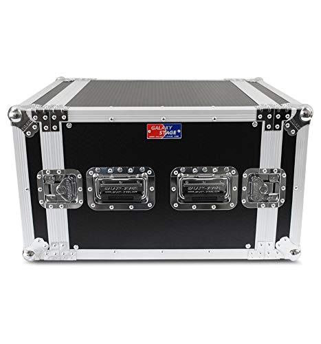Galaxy 8U Amp Rack Flight Case, 20.5" Deep