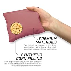 GoSports Official Regulation Cornhole Bean Bags Set