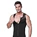 FitnessSun Mens Tights Undershirt Compression Base layer Abs Abdomen Slim, Black, Large