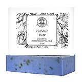 Calming Herbal Shea Soap Bar for Peace & Serenity